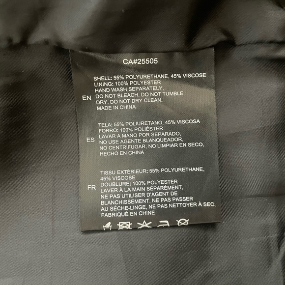 Motorcycle PU “Leather” Jacket - Picture 4 of 4